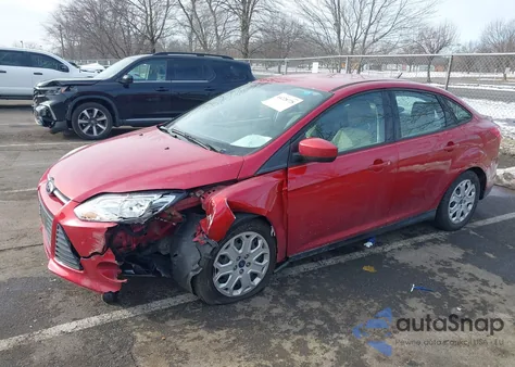 2012 Ford Focus Se z USA, uszkodzony, nr VIN 1FAHP3F20CL380779